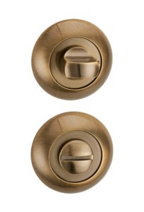 Ручка поворотная BK6.R.TL54 (ВК6 ТL) ABG-6 зелёная бронза