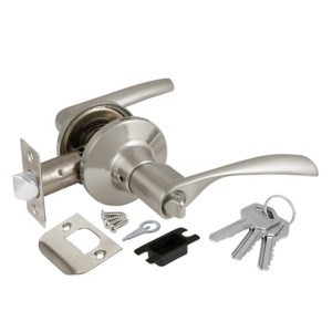 Ручка защелка DK610 SN-ET (6010 SN-E) (кл./фик.) мат. никель AJAX