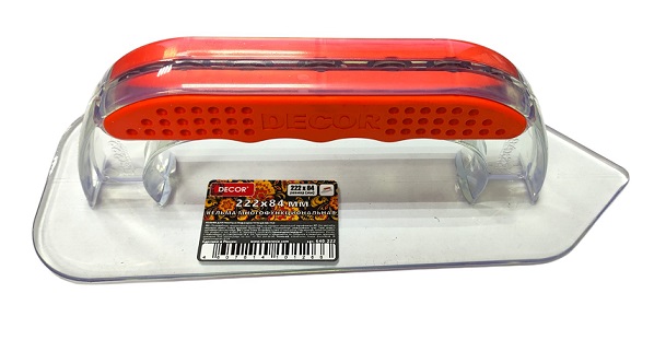 Кельма DEKOR угловая (прозрачная)