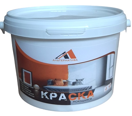 Краска моящаяся 3кг