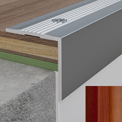 Угол 25х25 вишня деревен