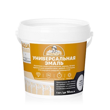 эмаль акрил унив бел 1кг