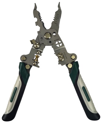 Стриппер для зачистки проводов PLIERS ELECTRICIAN 187мм 2