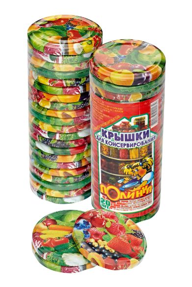 Крышка Твист винт.ПОЛИНКА д-66 полноцвет. 20шт 320 в упак Беларусь