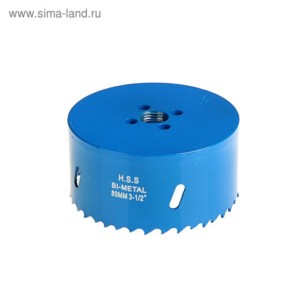 Коронка BIMETAL, 89 мм TUNDRA