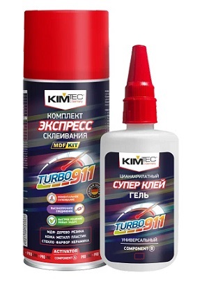 Комплект экспресс склеивания KIM TEC TURBO 911 25г