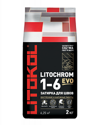 Затирка Litochrom-1_6-EVO-2kg