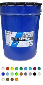 Эмаль ПФ-115 "STATUS" красная 20 кг