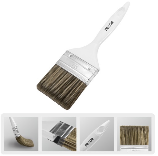 Кисть DEKOR PROFI для финиш. работ
