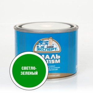 Эксперт Эмаль ПФ-115М, светло зелёная 0,4 кг, 12 шт.