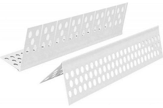 Профиль угловой ПВХ без сетки 3м Alligator