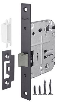 Защёлка врезная PLASTIC P72-50 GR Графит