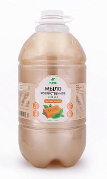Мыло хозяйственное жидкое, ПЭТ 5 л 6 шт/упак