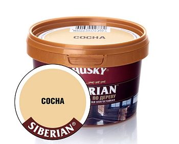 HUSKY ШПАТЛЕВКА по дереву Сосна, 0,4 кг., 12 шт.