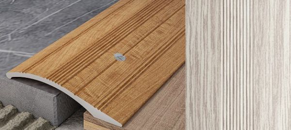 Кант 40мм ясень серый