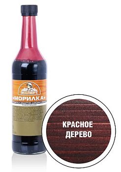 Морилка Эксперт Красное дерево, 0,5 л, 24 шт.