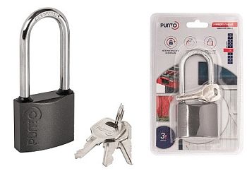 Замок навесной PK-0150 L 3 key англ.ключ