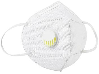 Полумаска коническая с клапаном "РОСОМАХА" 25шт