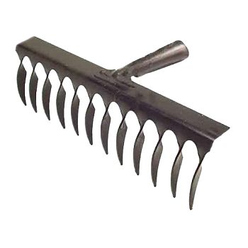 Грабли витые СтройСад 12-зубые без черенка термо