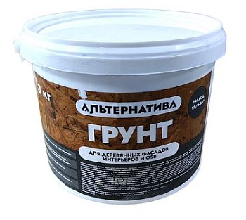 Грунт по OSB АЛЬТЕРНАТИВА ведро 3 кг