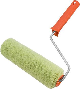 Валик фасадный зелен.полиакрил 250мм, d 60мм, бюгель 8мм, ворс 18мм,"PROFI" (25шт/уп)