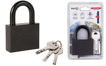 Замок навесной PK-1560 3 key диск.ключ