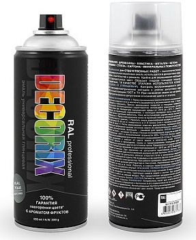 Аэроз. эмаль PROF. DECORIX RAL 7040 cерое окно 520мл/12