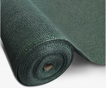 Сетка затеняющая фасадная зелёная 55 (4*50м.п.) 