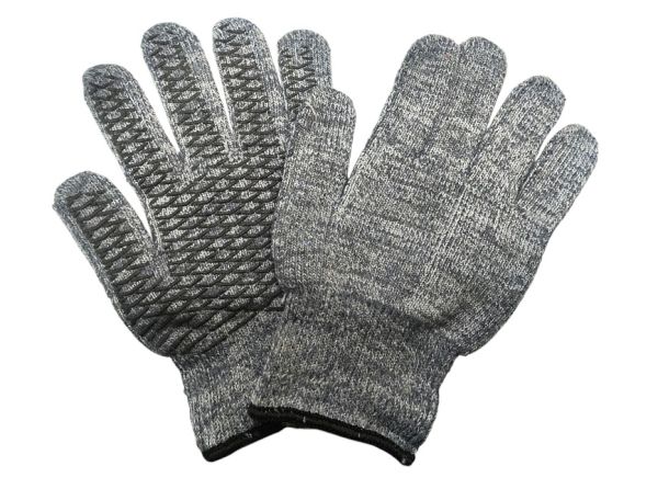 Махровые серые с пвх