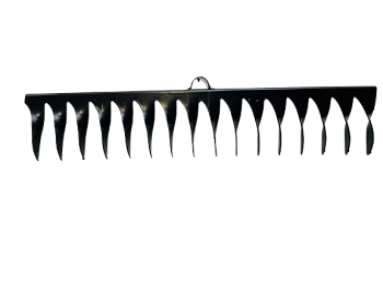 Грабли витые 10 зуб. черные б/чер по 10шт
