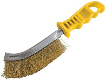 Щётка проволочная изогнутая с пластмас. ручка 250мм InWork 1/12