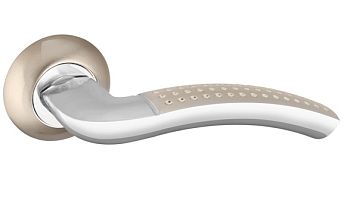 Ручка раздельная R.TL54.LOGICA (LOGICA TL) 140mm SN/CP-3 мат.никель/хром