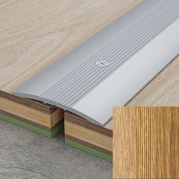 Универсальный стык 28мм 0,9 дуб светлый