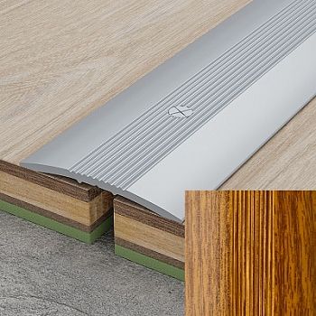 Универсальный стык 28мм 0,9 дуб темный