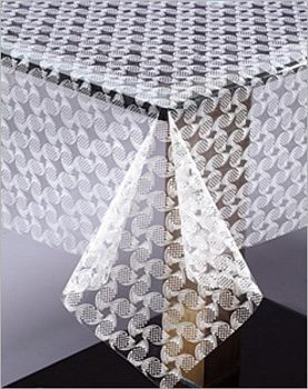 Клеёнка прозрачная с печатью MIRAGE (1,37*25м) Н060