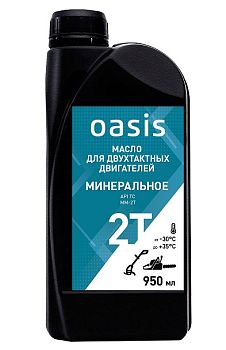  Масло для 2-тактных двигателей минеральное Oasis ММ-2Т 950мл 12шт
