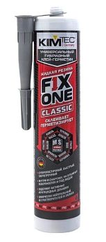 Клей-герметик MS "KIM TEK" FIX ONE серый 290 мл, 12шт