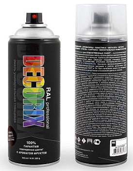 Аэроз. эмаль PROF. DECORIX RAL 8017 шокол.-коричневый 520мл/12