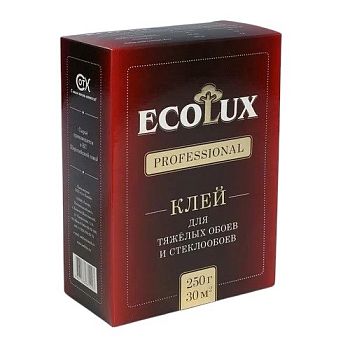 Клей ECOLUX Professional Стеклообои 250 гр., 20 шт.