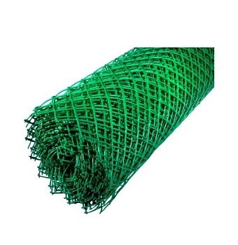 Сетка заборная ромб 40*40мм 1,5*20м ЭКО зеленая