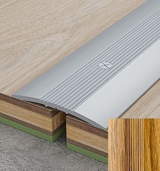 Универсальный стык 28мм 1,8 дуб эдельвейс