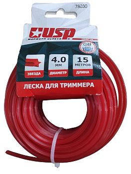Леска 4 мм х 15 м ЗВЕЗДА (УСПЕХ) 