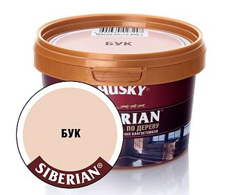 HUSKY ШПАТЛЕВКА по дереву Бук, 0,4 кг., 12 шт.