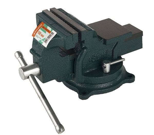 Тиски слесарные усилен.поворот.Sturm! 100 мм 1075-01-100