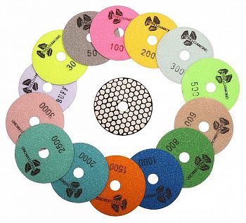 АГШК "Черепашка" D100, № 300 сух. шлиф. (Trio-Diamond)