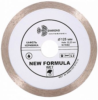 Диск алмаз. отрезной 125 Сплошной (Trio-Diamond)