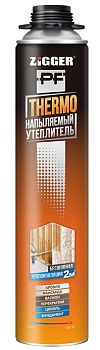 Напыляемый утеплитель «ZIGGER PF» THERMO проф. 870 мл, 12 шт