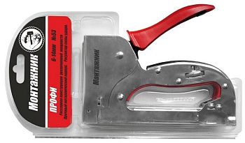 Степлер д/скоб 6-14х07 мм Профи "Монтажник" 