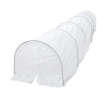 Парник "60" 3м*6м дуги металл в ПВХ с молнией