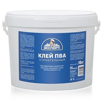 Клей на ПВА Эксперт СТРОИТЕЛЬНЫЙ 10 кг
